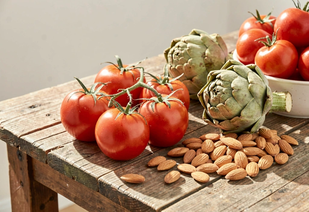 Productos locales del mercado